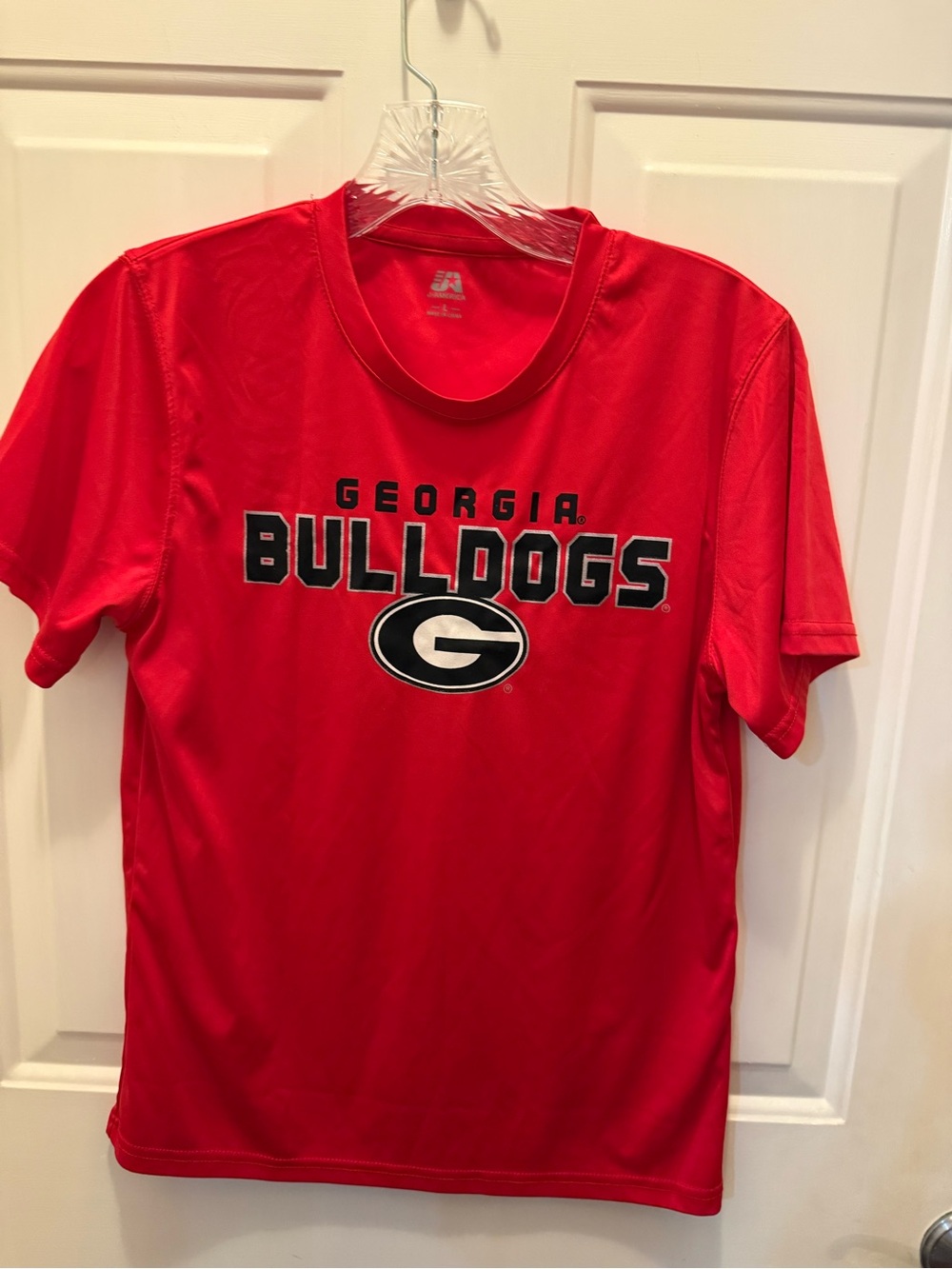 Georgia Bulldogs youth boys  Red Tee with G Logo size large